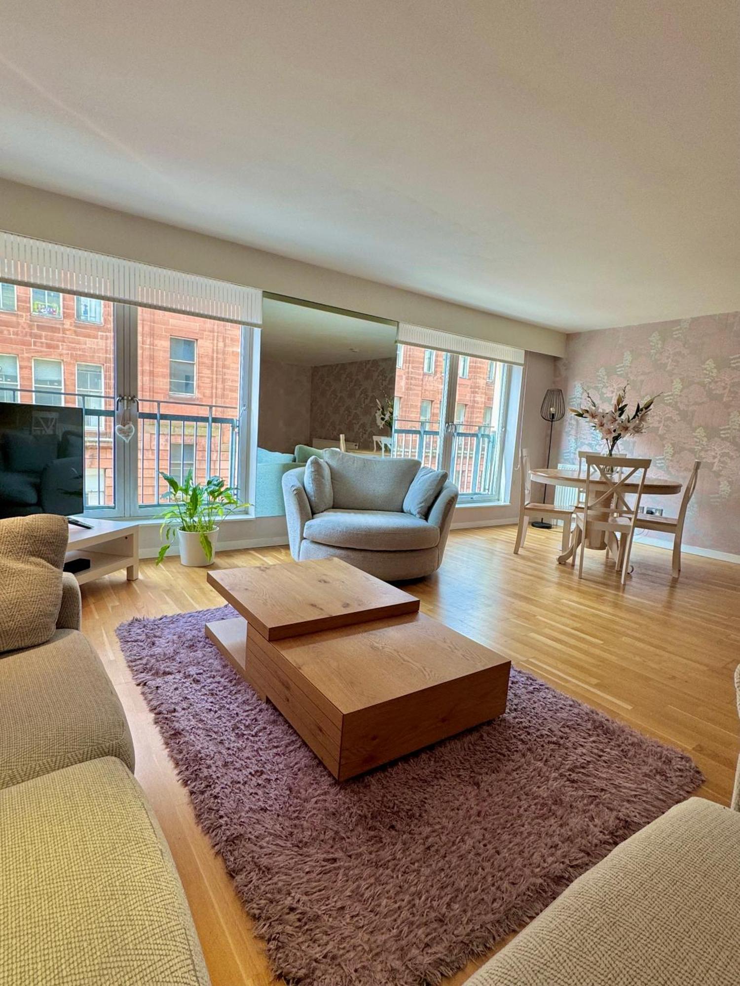 Merchant City Luxury 2 Bedroom Apartment With Secure Parking Available On Request Glasgow Eksteriør bilde